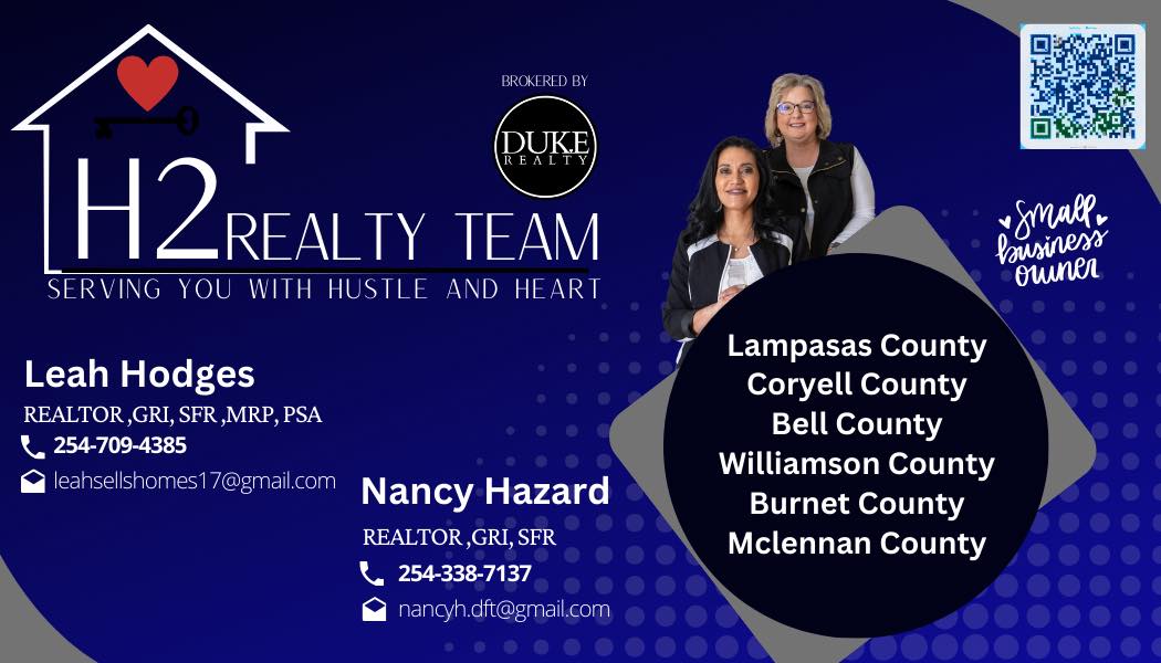 Contact Us | H2 Realty Team | Always Here Properties | Belton Texas ...